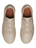 Deerskin Triple Stitch Sneakers