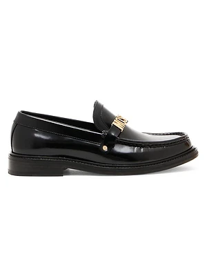 Logo-Detailed Leather Loafers