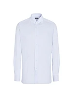 Centoventimila Cotton and Linen Shirt