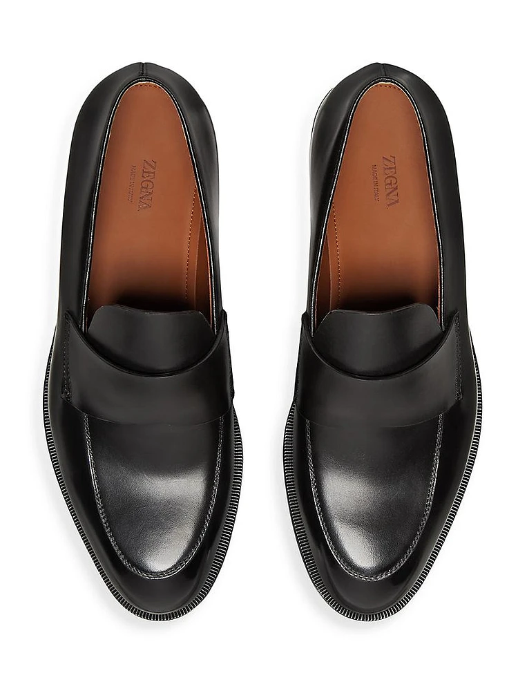 Leather Torino Loafers