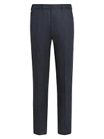 Wool Flannel Trousers