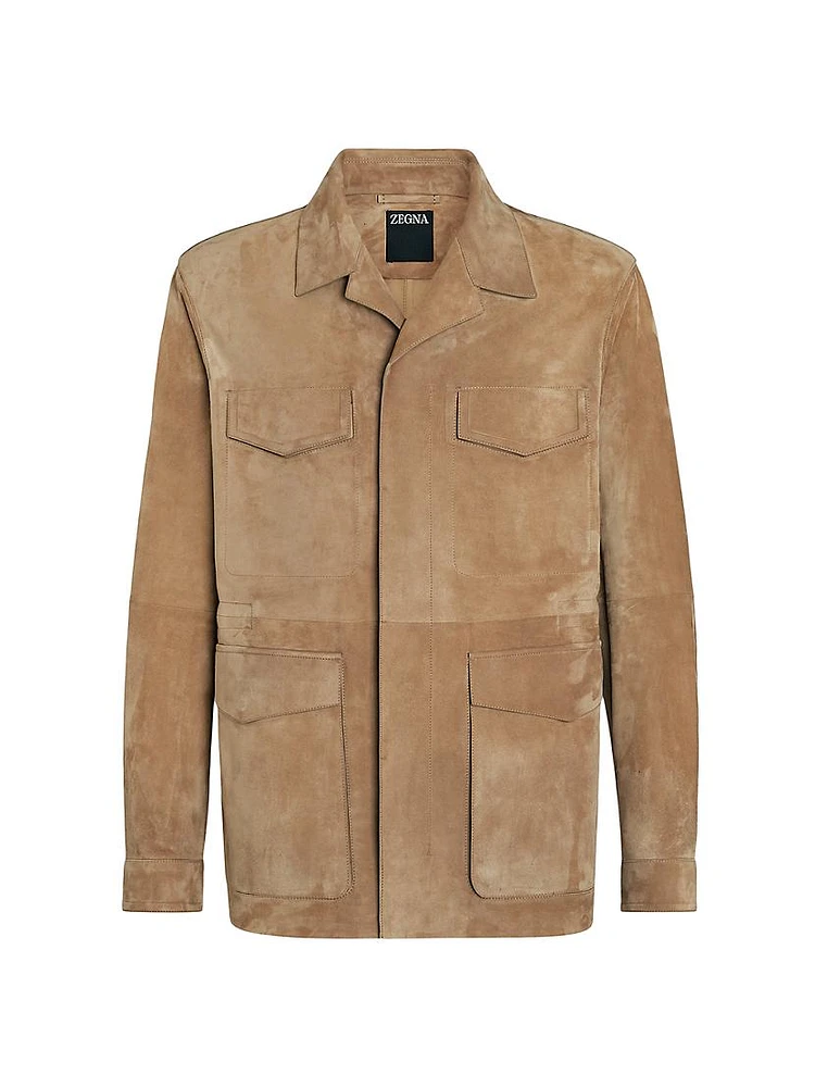 Suede Field Jacket