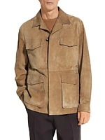 Suede Field Jacket