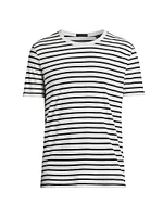 Striped Cotton T-Shirt