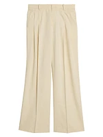 Double-Pleated Pants