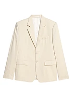 Classic Linen-Blend Blazer