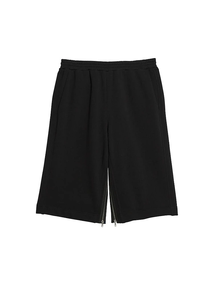 Gusset Cotton Sweatshorts