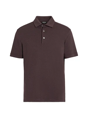 Wool Polo Shirt