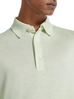 Silk Polo Shirt