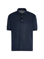 Silk Polo Shirt