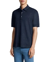 Silk Polo Shirt