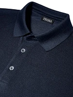 Silk Polo Shirt