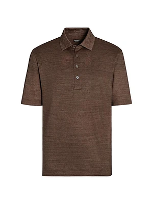 Linen Polo Shirt