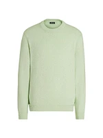 Cotton and Silk Crewneck