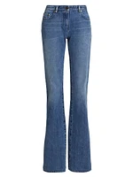 Stovepipe Boot-Cut Jeans