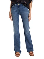 Stovepipe Boot-Cut Jeans