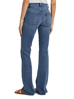 Stovepipe Boot-Cut Jeans