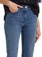 Stovepipe Boot-Cut Jeans