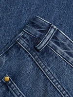 Stovepipe Boot-Cut Jeans