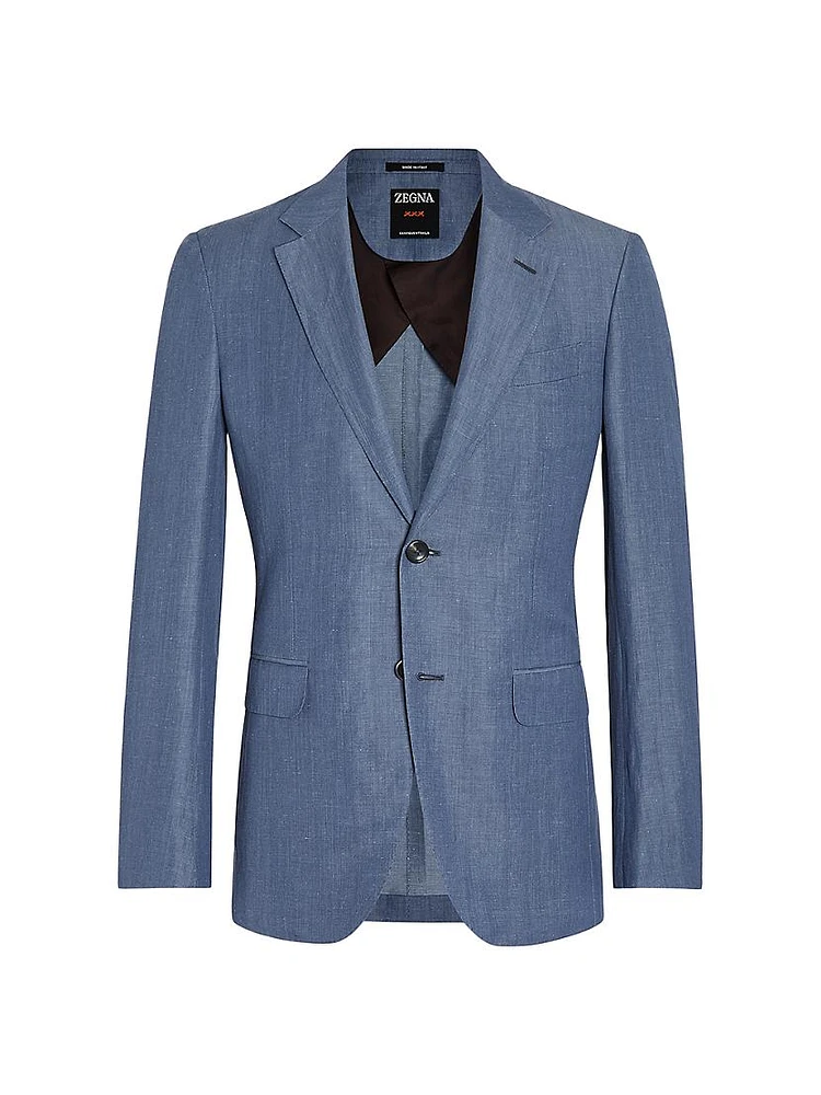 Centoventimila Wool and Linen Jacket