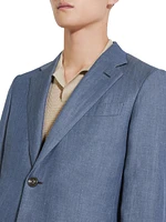 Centoventimila Wool and Linen Jacket