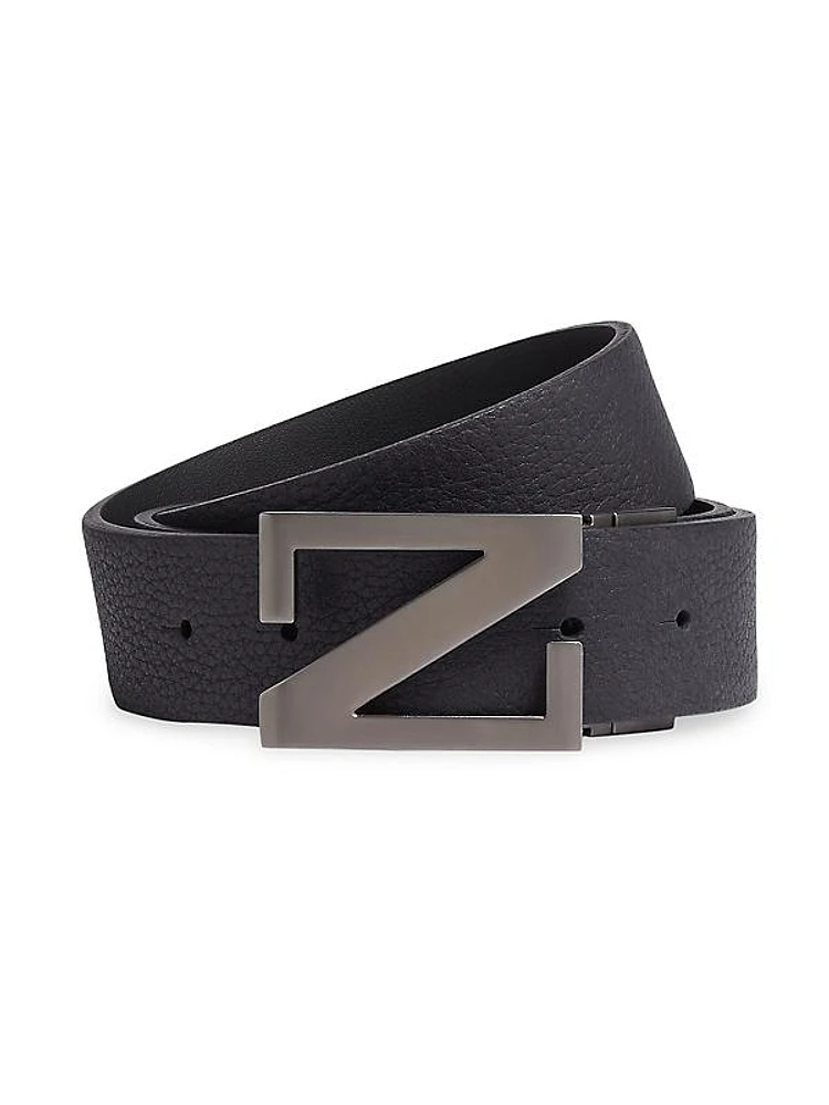 Reversible Leather Belt