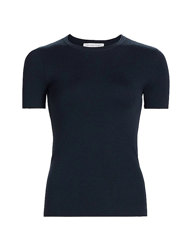 Cashmere Crewneck Top