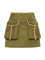 Re-Nylon Miniskirt