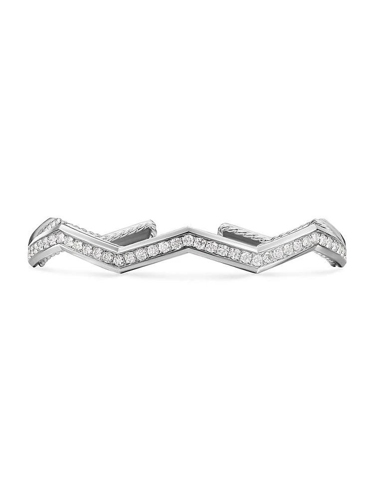 Zig Zag Stax™ Cuff Bracelet Sterling Silver