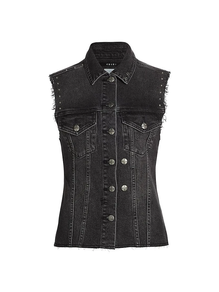 Paradise Lost Spark Denim Vest