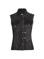 Paradise Lost Spark Denim Vest