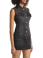 Paradise Lost Spark Denim Vest