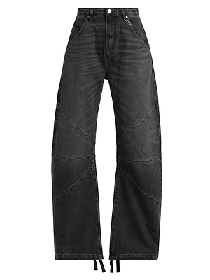 Frederic High-Rise Barrel Jeans