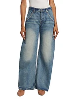 Enzo Mid-Rise Barrel Jeans