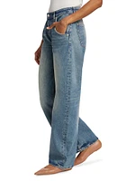 Enzo Mid-Rise Barrel Jeans