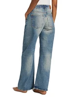 Enzo Mid-Rise Barrel Jeans