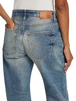 Enzo Mid-Rise Barrel Jeans