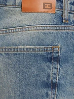 Enzo Mid-Rise Barrel Jeans