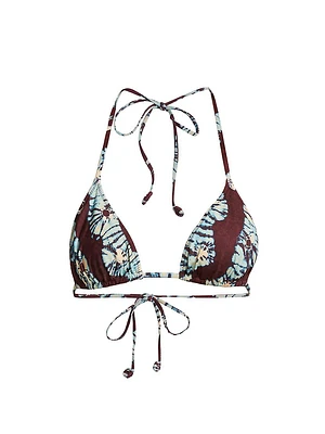 Keaton Abstract Bikini Top