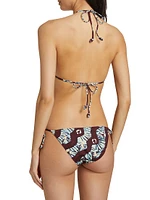 Keaton Abstract Bikini Top