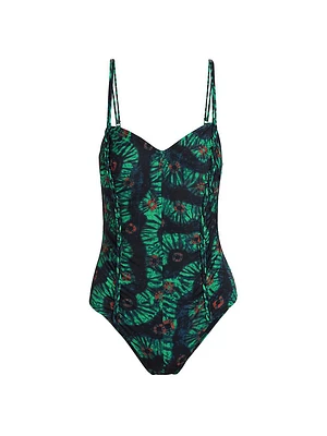 Almira Maillot Tie-Dye One-Piece Bathing Suit