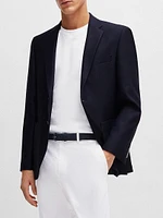 Regular-Fit Jacket Virgin Wool