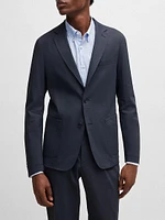 Slim-Fit Single-Breasted Jacket