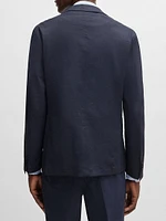 Slim-Fit Single-Breasted Jacket