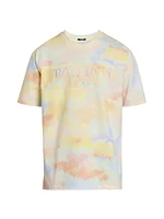 Cloud Logo-Embroidered Cotton T-Shirt