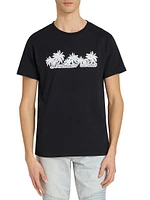 Palm Logo Cotton T-Shirt