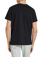 Palm Logo Cotton T-Shirt