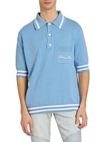 Logo-Embroidered Cotton-Blend Polo