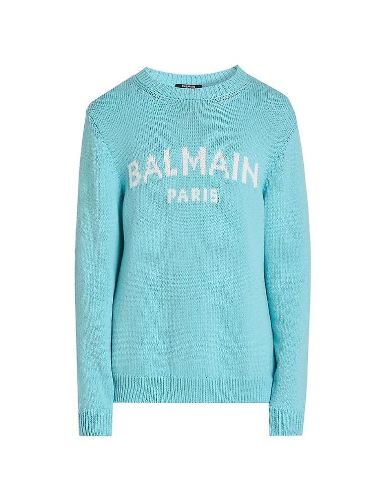 Logo Wool-Blend Sweater