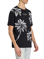 Palm Tree Cotton T-Shirt